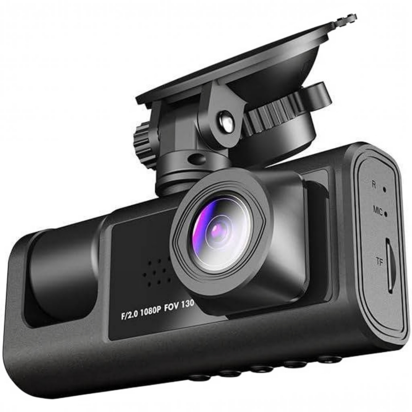 Car Dashcam Front and Rear with 2 Inch Display Screen, High Resolution, Parking Monitor