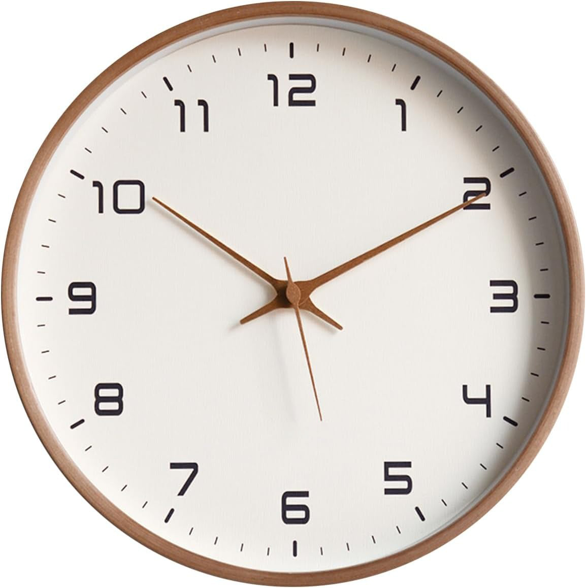 Wooden Wall Clock, 10 Inch