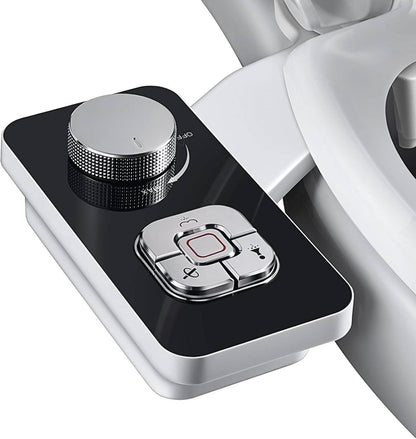 Self Cleaning Bidet Toilet Attachment, Cold Water Dual Nozzle Sprayer