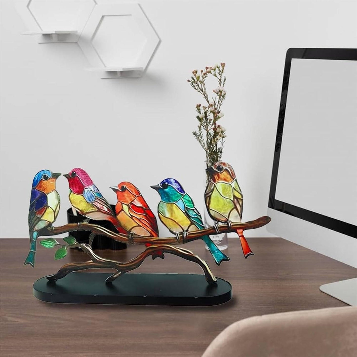Window Bird Suncatcher Decoration