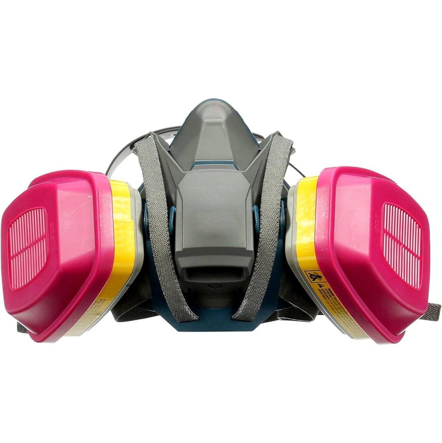 Multi-Purpose Reusable Respirator Mask with Quick Latch, NIOSH 60923 OV/AG/P100 Cartridge, Size Medium