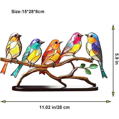 Window Bird Suncatcher Decoration