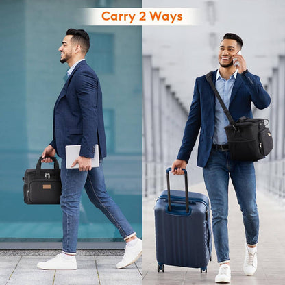 Large Insulated Lunch Bag Soft Cooler, Leakproof Lunch Box Tote for Men Women Travel Work Food Storage