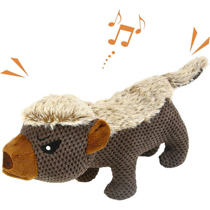 Indestructible Dog Plush Toys for Aggressive Chewers for for Medium and Large Breed
