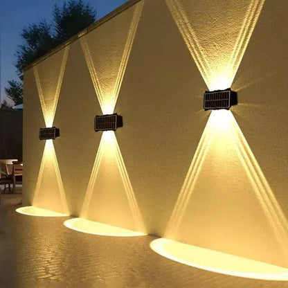Outdoor Solar Wall Lighting Waterproof with Sensor