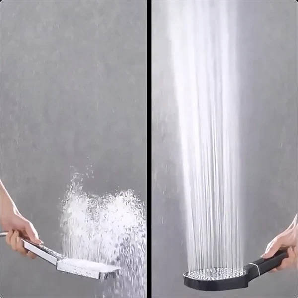 Filtered Shower Head with Adjustable Spray Modes and High Pressure Design