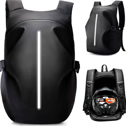 Motorcycle Travel Backpack 1352.56 oz with Helmet Compartment