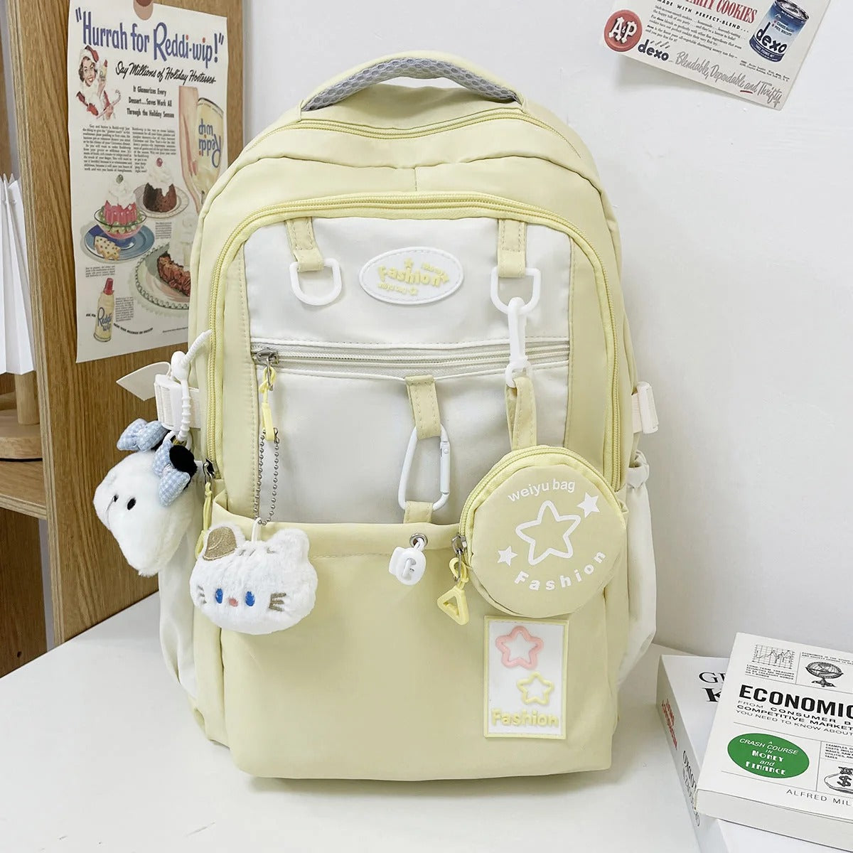 Cushioned Explorer Pack with Multiple Interior Storage Zones