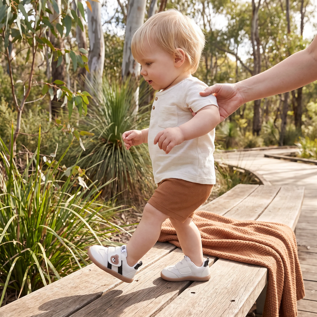 Soft Flexible Sole First Walker Shoes for Babies with Anti Slip Rubber Bottom