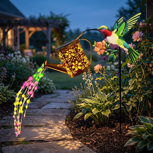 Outdoor Solar Pathway Light with Automatic Dusk Sensor and 12-14 Hour Runtime