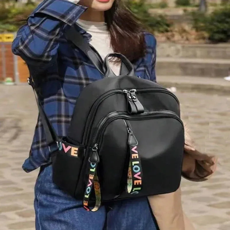 Weather Resistant Backpack with Dual Storage Compartments for Laptops