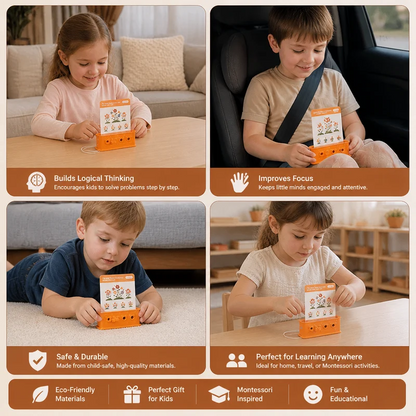 Children's Padlock and Key Pairing Toy, Shape Matching Learning Game
