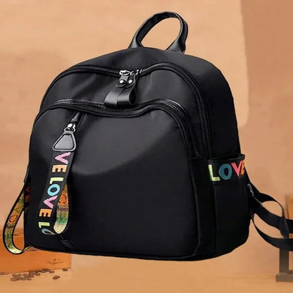 Weather Resistant Backpack with Dual Storage Compartments for Laptops