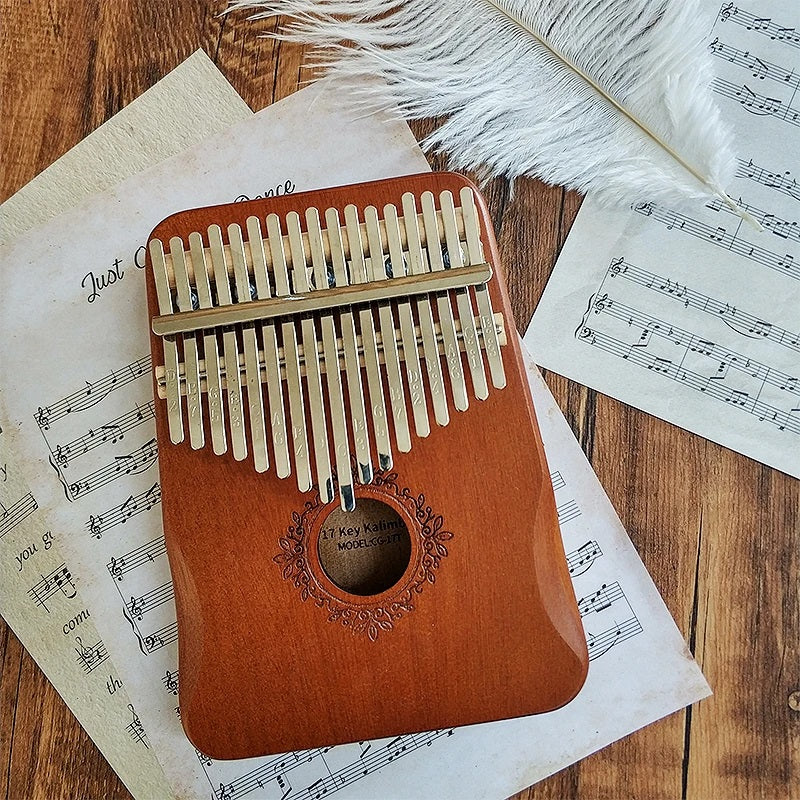 Premium Wooden Kalimba with 17 Keys