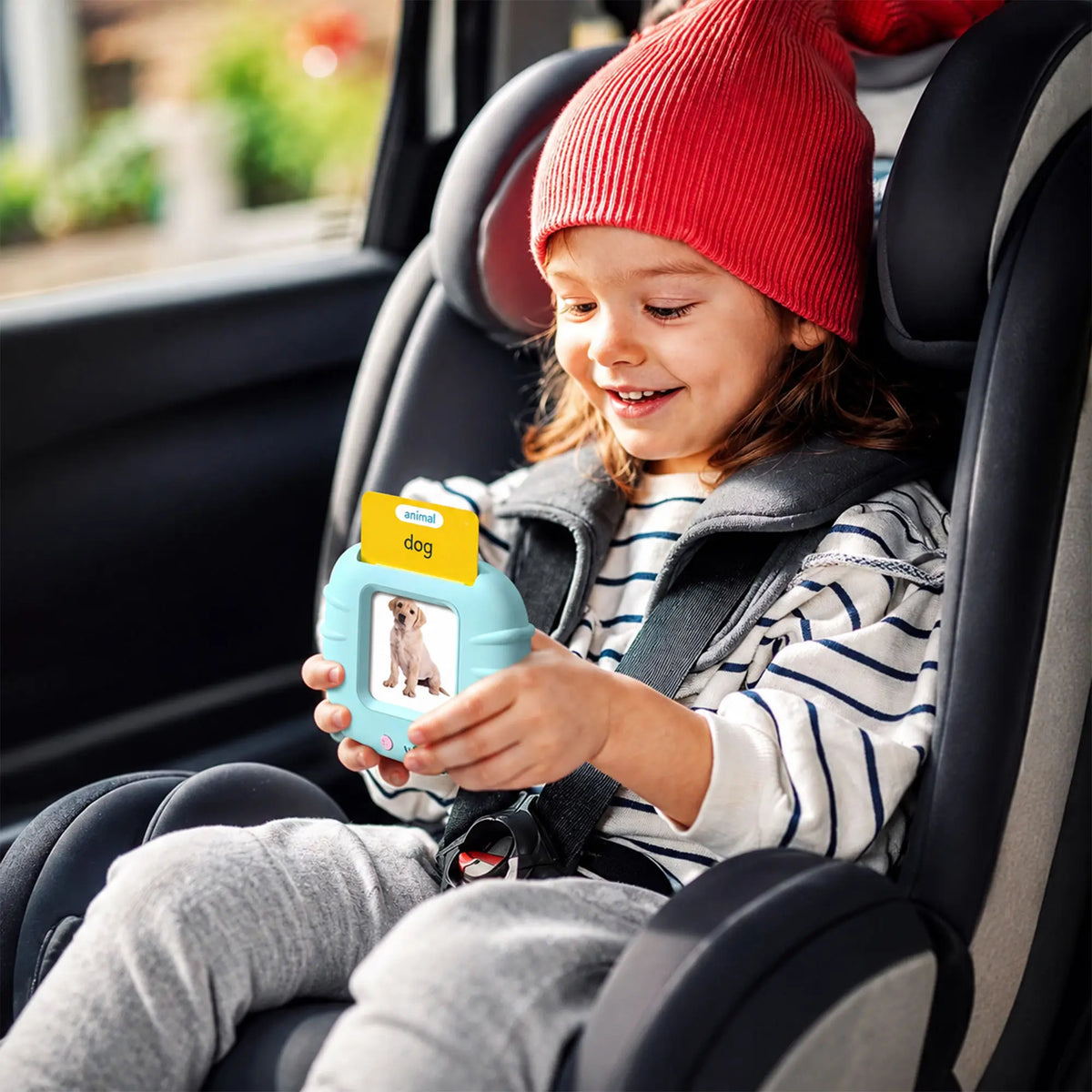 Interactive Talking Cards with Real Voice Pronunciation for Toddlers