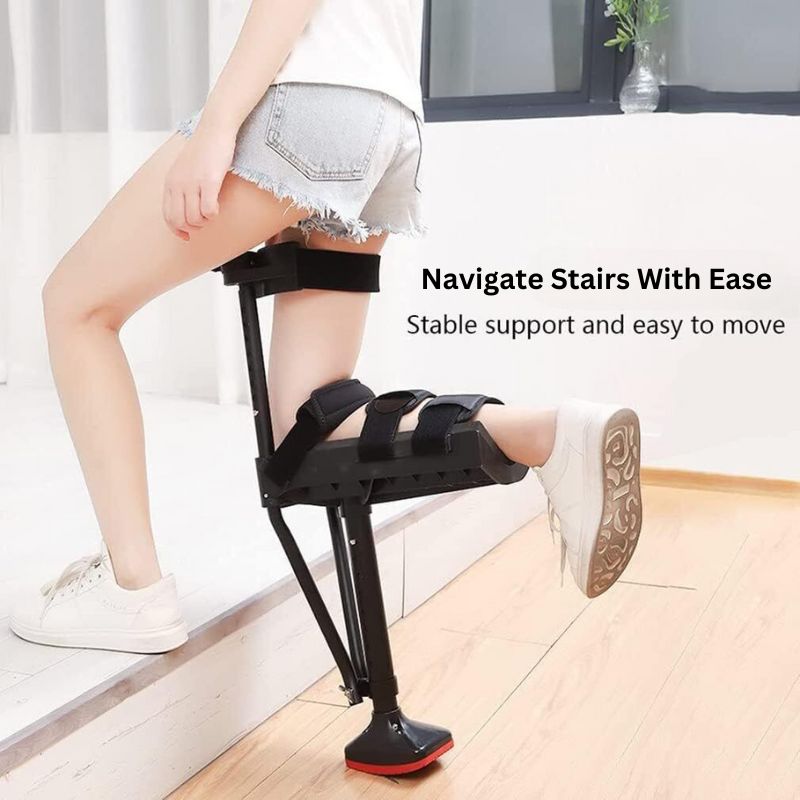 Medical Grade Hands Free Knee Crutch