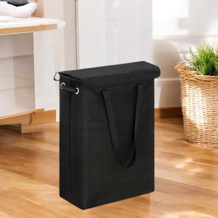 45L Slim Laundry Hamper with Lid