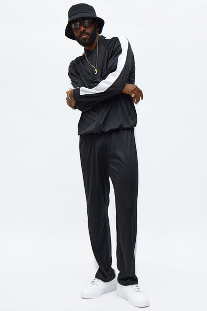 Layered Two Piece Costume Set in Contrast Colors