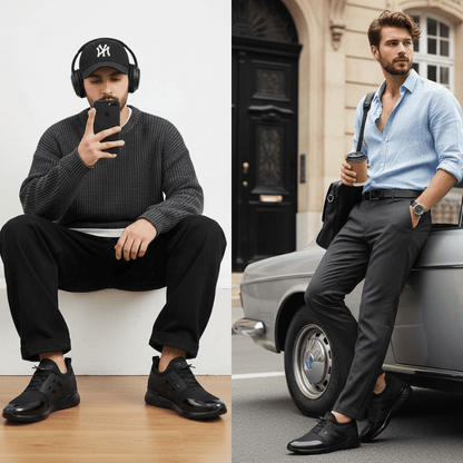Sneakers with Cushioned Footbed and Grip Sole