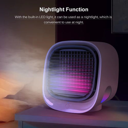 3-in-1 Mini Air Conditioner with Cooling, Humidifying & Air Purifying