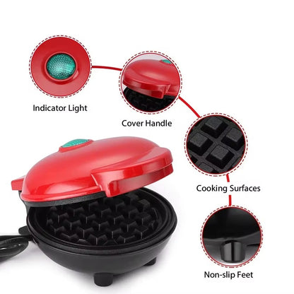 Electric Nonstick Mini Waffle Maker