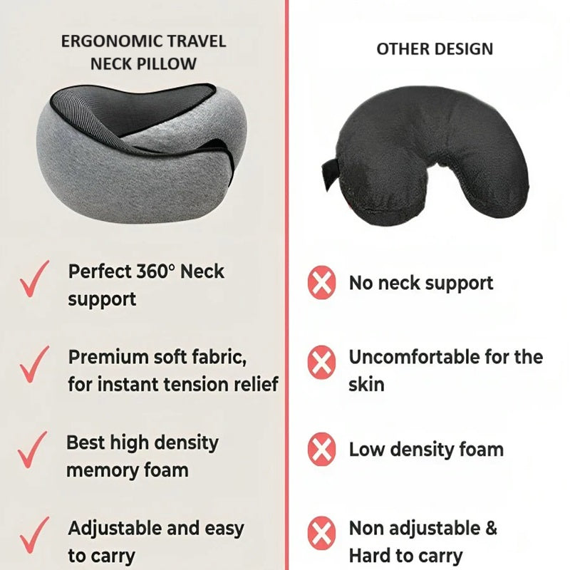 Ergonomic Travel Neck Pillow