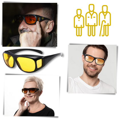 Night driving clarity glasses - Ozerty