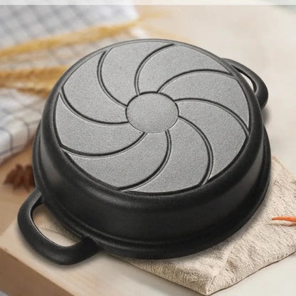 Tajine aus Gusseisen mit Keramikdeckel, 26 cm -    Zorenza