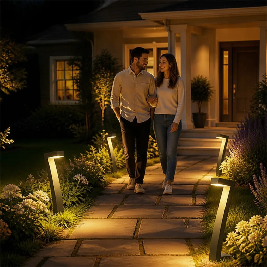 Solarleuchte mit 7-Form-Design und IP65-Schutz -    Zorenza