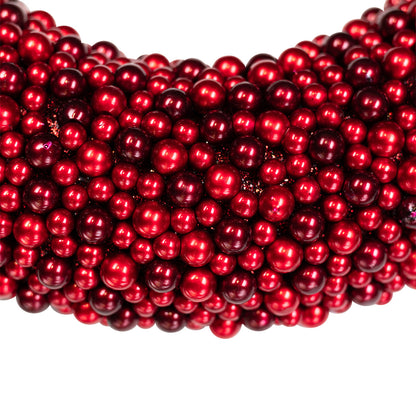 Sparkling Berry Christmas Wreath in Two Tone Red 20 Inch