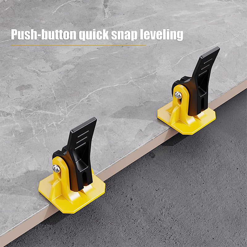Tile Leveling Clips with Wedges and Removal Key for 8 to 12mm Tiles