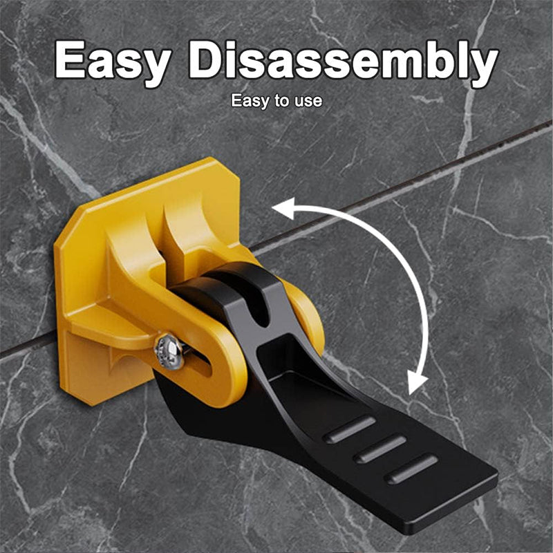 Tile Leveling Clips with Wedges and Removal Key for 8 to 12mm Tiles