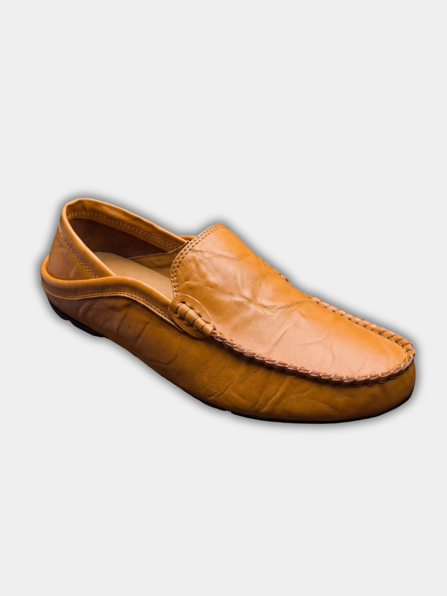 Round Toe Flats with Cushioned Footbed and Grip Sole for Everyday Wear