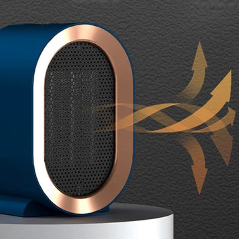 Portable Electric Space Heater with Programmable Timer and Quiet Fan Operation