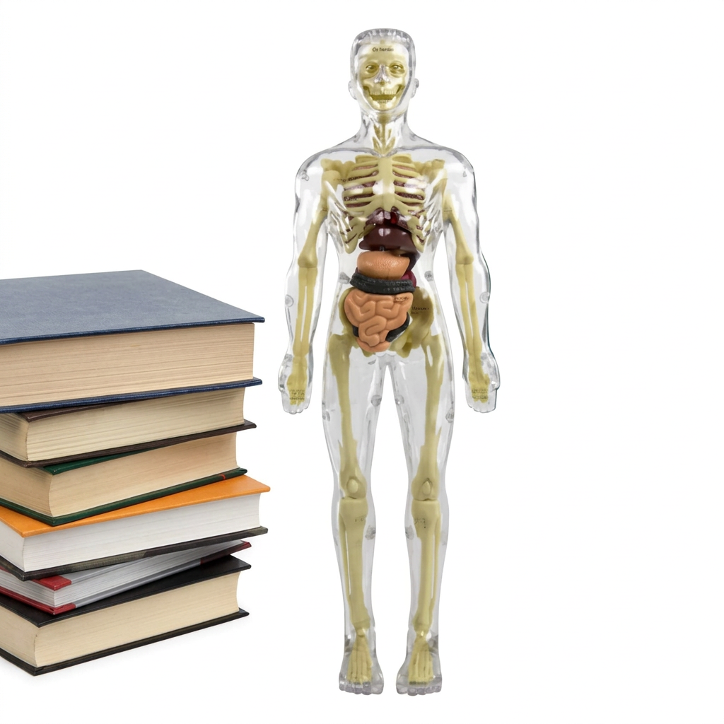 Human Body Anatomy Torso Model with Removable Organs and Assembly Instructions for Kids