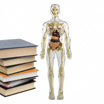 Human Body Anatomy Torso Model with Removable Organs and Assembly Instructions for Kids