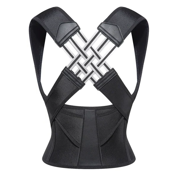 Posture Corrector Brace with Adjustable Straps and Upper Back Support