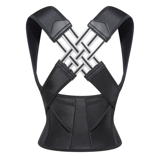 Posture Corrector Brace with Adjustable Straps and Upper Back Support