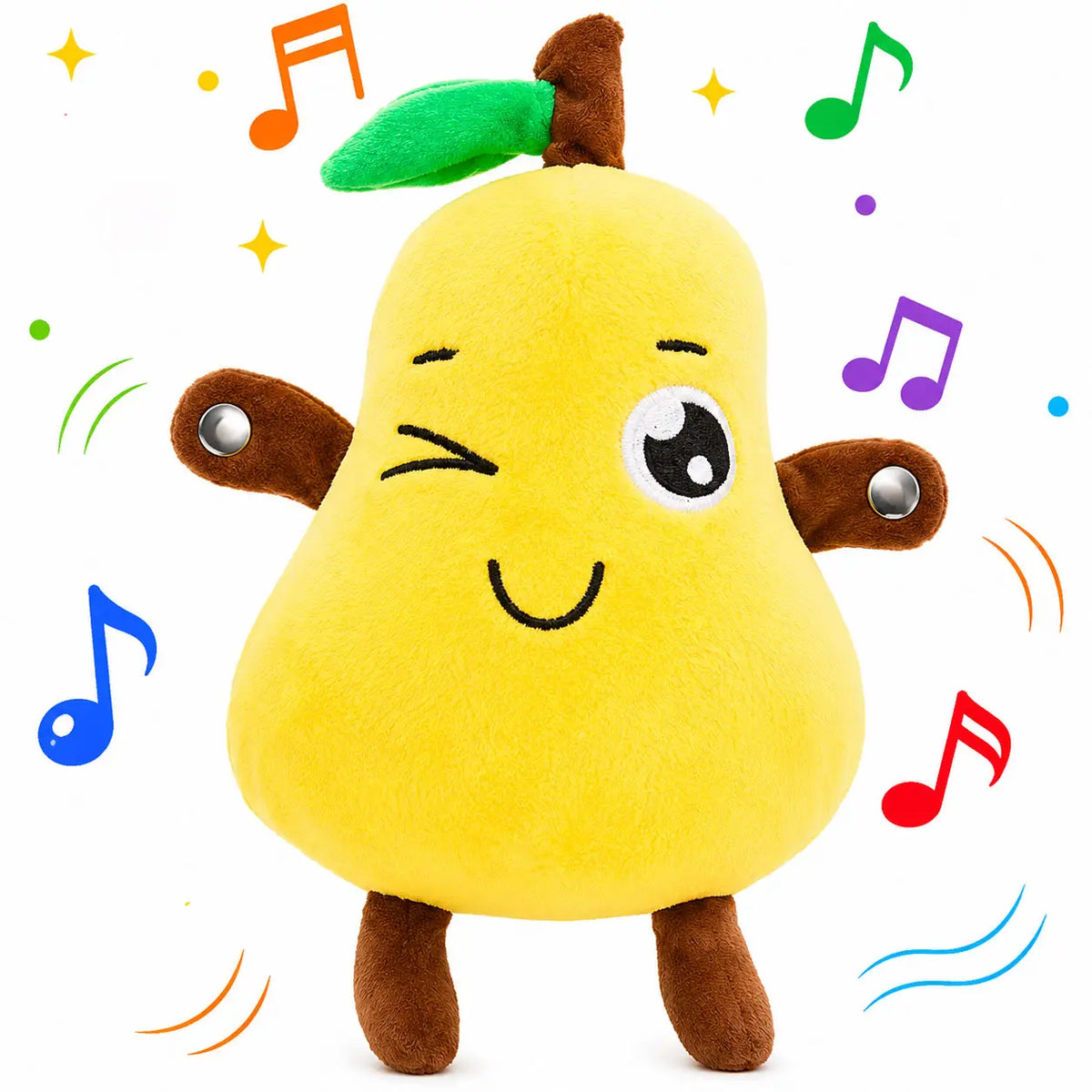 Interactive Plush Toy for Two Player Sensory Play