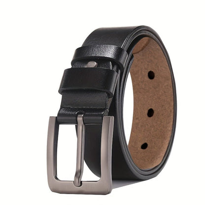 Pin Buckle Leather Belt Durable Casual Adjustable Fit - Image 6