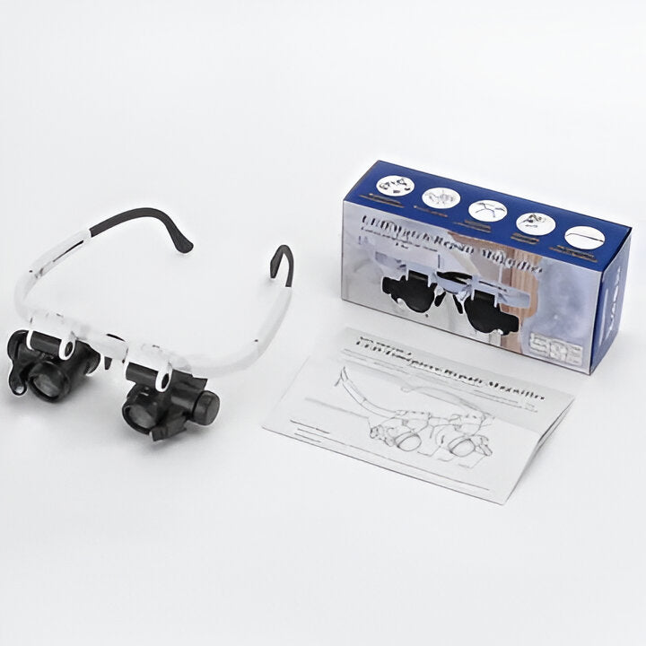 Magnifying Glasses with LED Illumination