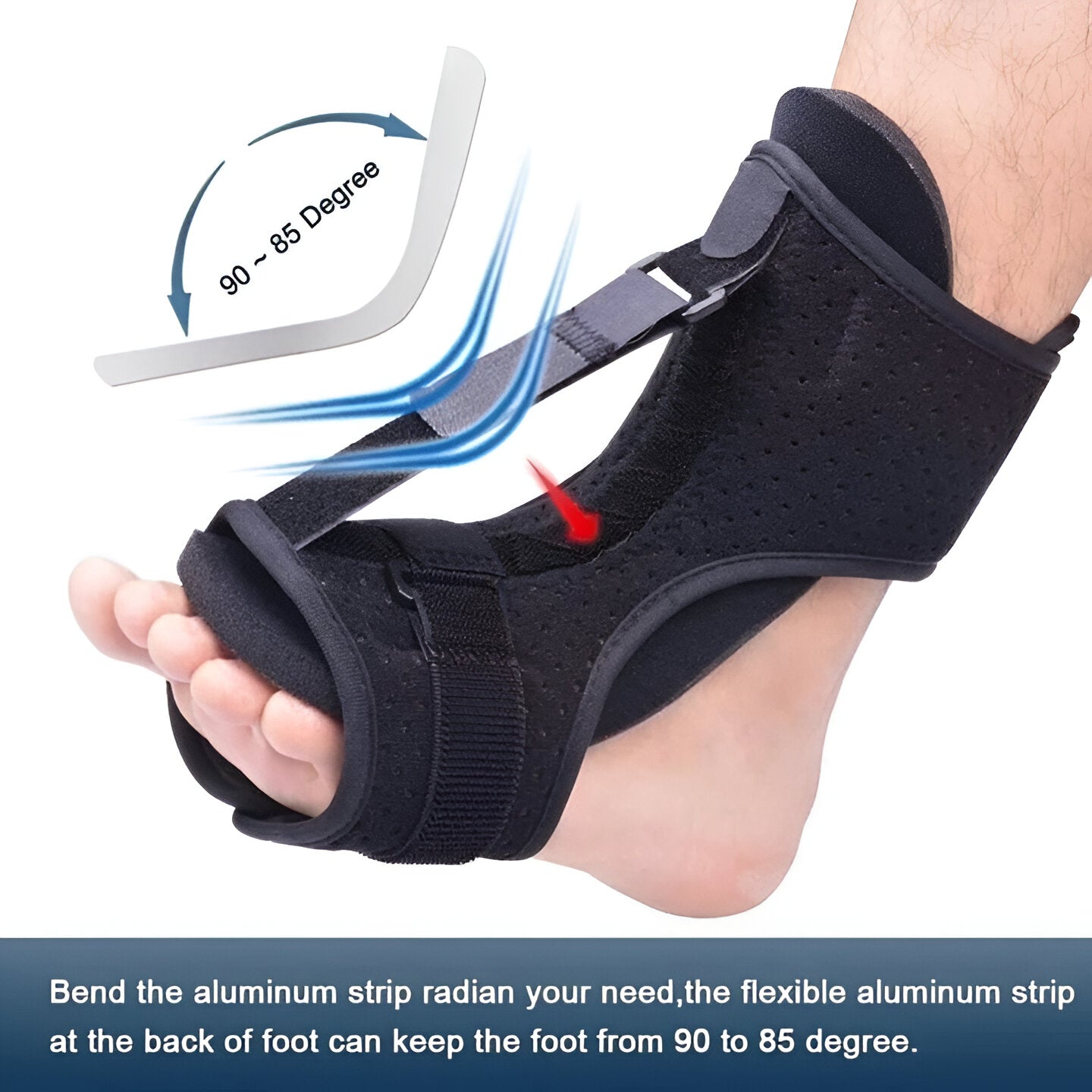 Night Splint for Plantar Fasciitis Support and Stretching