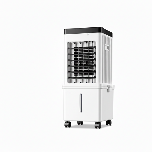 Portable Evaporative Air Cooler for Home, 12L Tank & Timer - Image 1