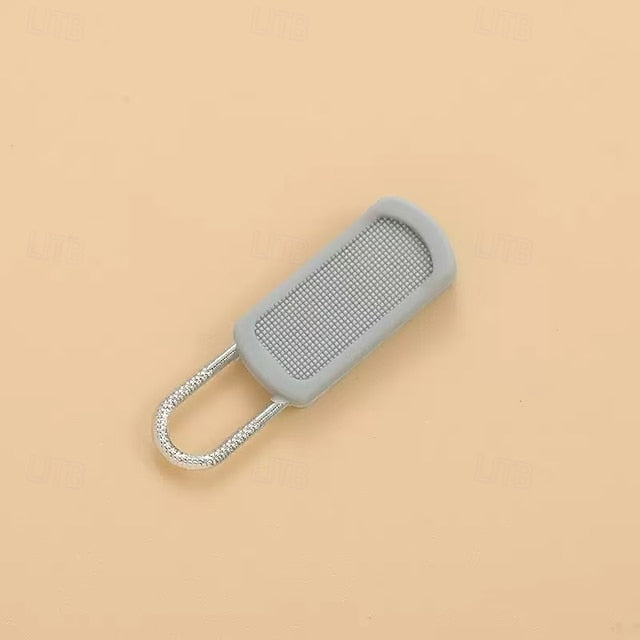 50 Pack Tool-Free Detachable Rubber Zipper Pull Replacements for Backpacks, Jackets and Luggage