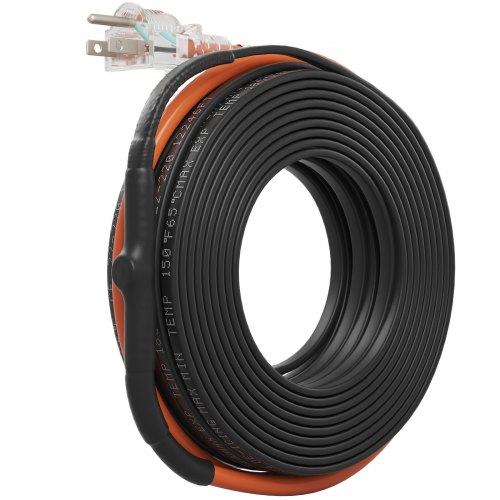 Self-Regulating Heat Cable for Pipe Freeze Protection in Cold Weather