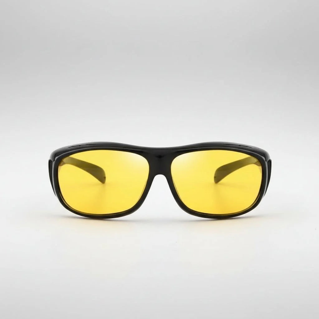 Polarized Driving Eyewear with Anti-Glare Lens for Night Vision