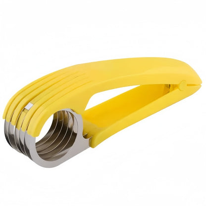 Banana and Vegetable Cutter with Curved Stainless Steel Blade for Kitchen Use