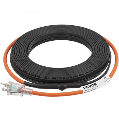 Self-Regulating Heat Cable for Pipe Freeze Protection in Cold Weather