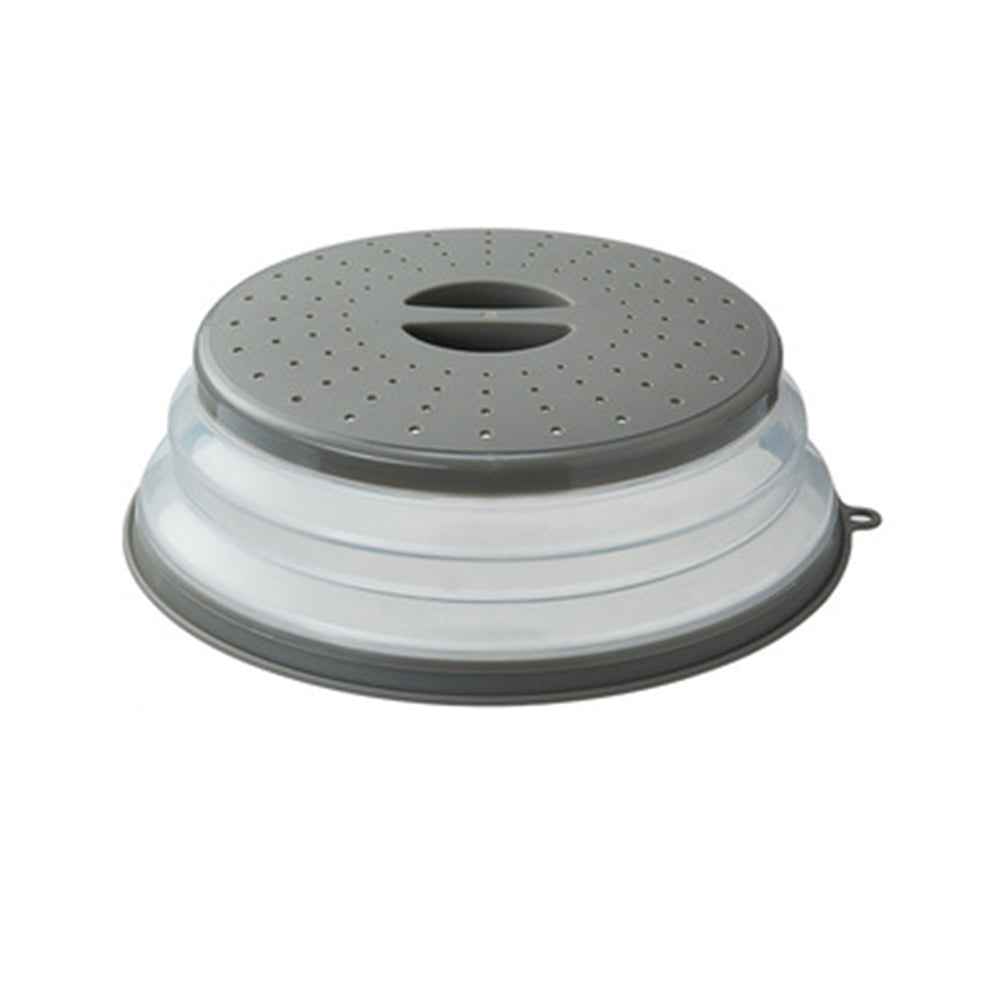 Reusable Silicone Microwave Splatter Guard with Folding Design for Cooking and Food Storage