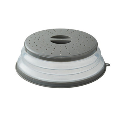 Reusable Silicone Microwave Splatter Guard with Folding Design for Cooking and Food Storage